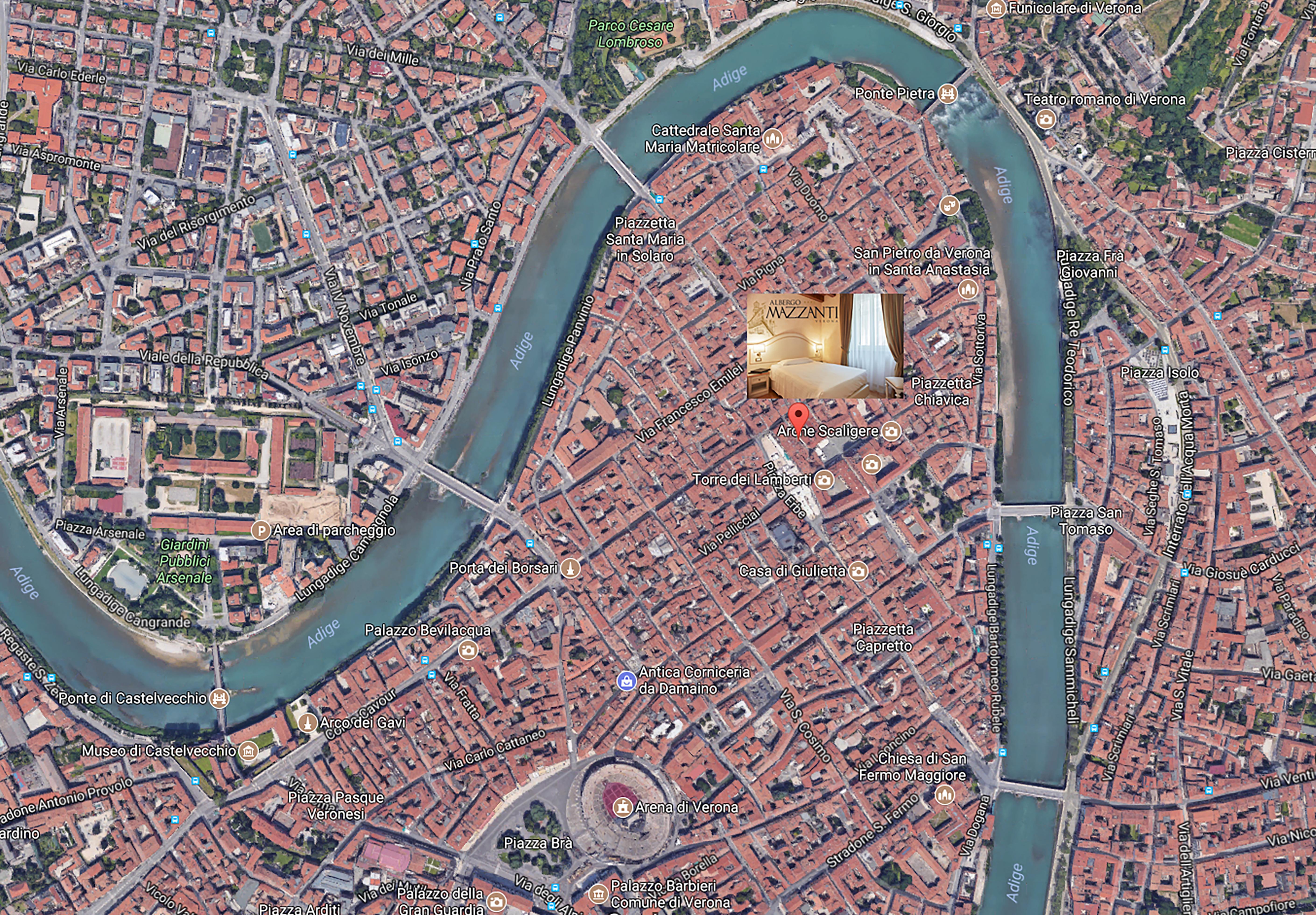 Albergo Mazzanti Verona Esterno foto